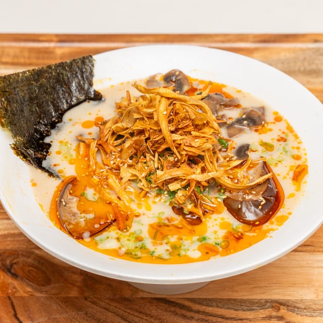 Veggie Ramen (Vegetable Noodle Soup).