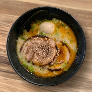 Tonkotsu Ramen (Pork Bone Broth Noodle Soup)